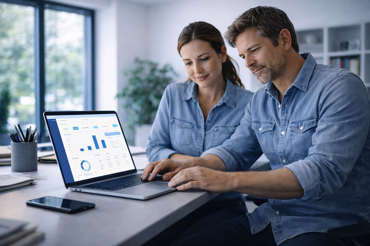 Business owner regaining control with a system
