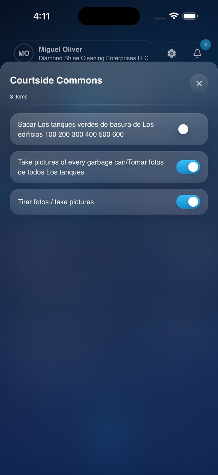 Checklist movil