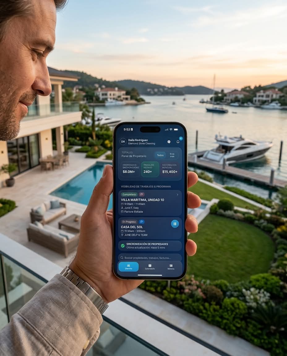 Owner and manager mobile visibility in DOP Team