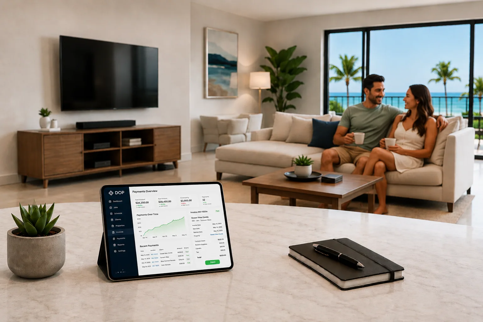Invoices, payments and reports
