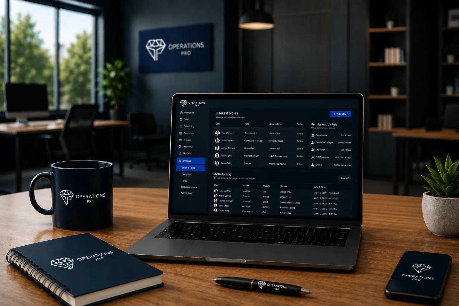 Administrative control center